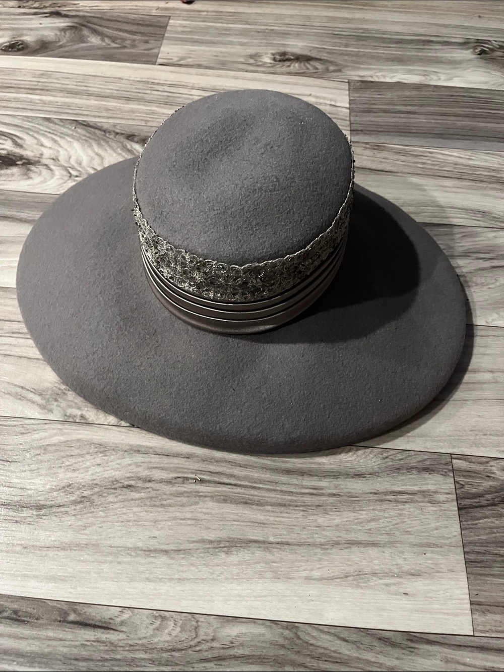 Michael Howard Gray Wool Hat